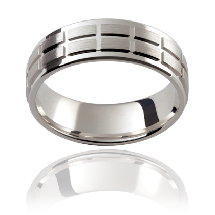 Patterned Wedding Ring Designs - Twin Plaza Metals